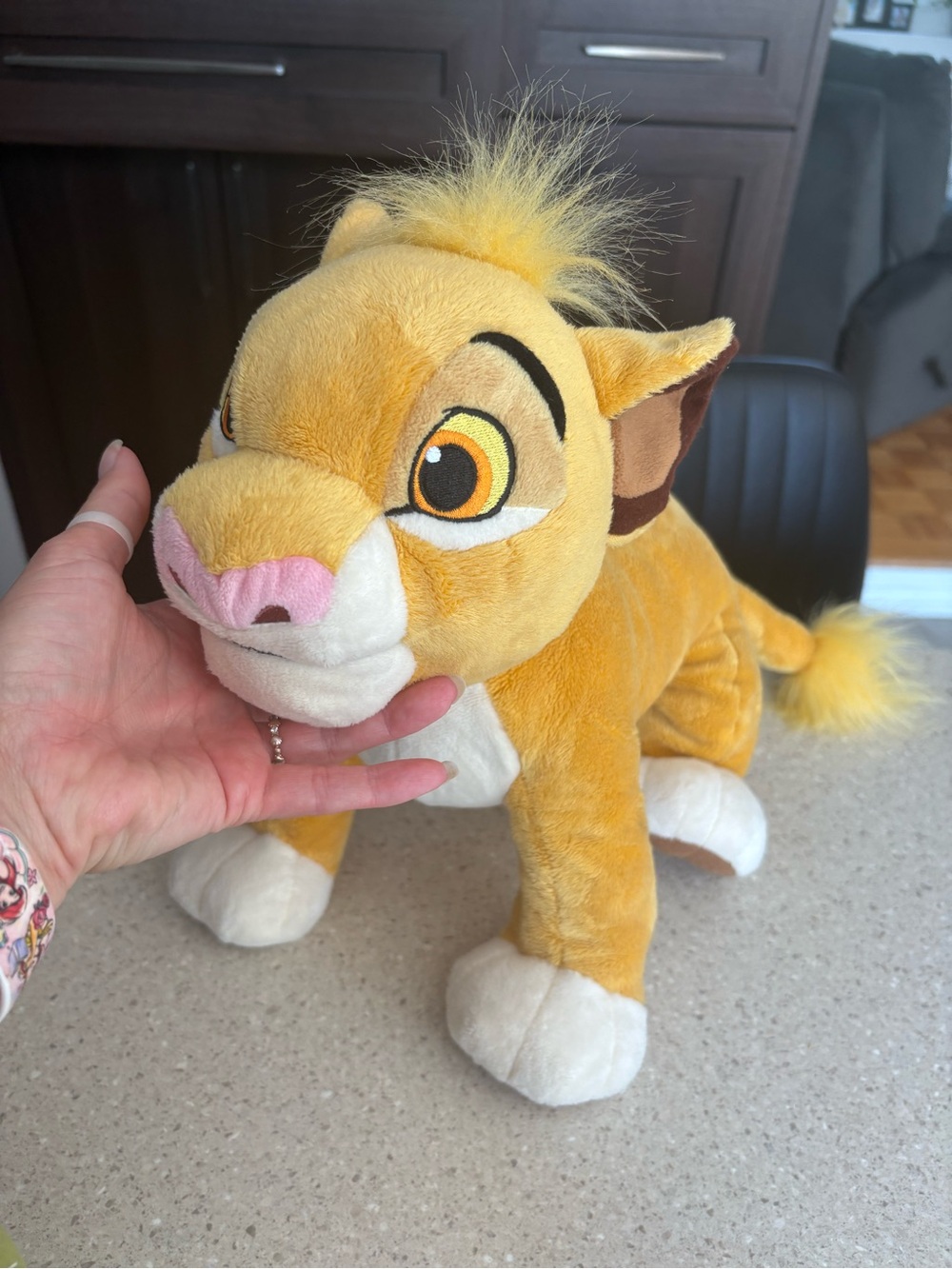 Simba Lion Plush Kids Toy - Soft Stuffed Animal